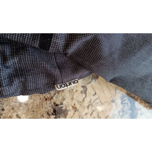 Burton Women’s M Dry Ride Jet Set Snowboard Jacket Hooded Gray Plaid Coat Photos - Picture 14 of 16